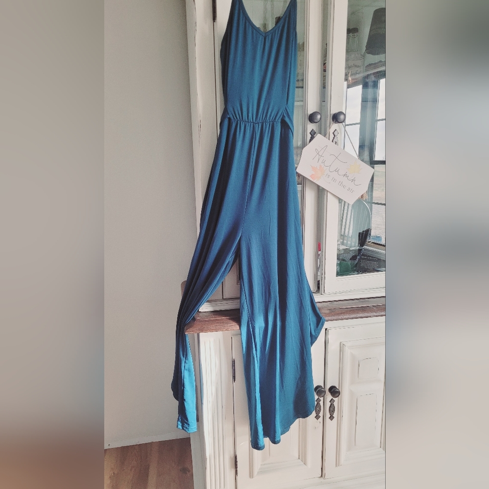 Cascade Leg Jumpsuit